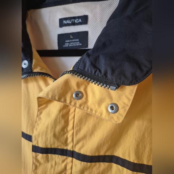 Vintage Nautica Yellow Windbreaker - Picture 5 of 12